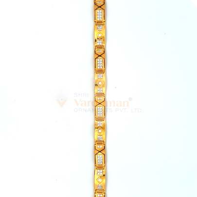 ASSERTIVE DESIGNER GOLD BRACELET FOR MEN  Bracelet