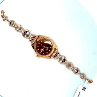 VINTAGE ROUND DIAL LADIES WATCH  Gold