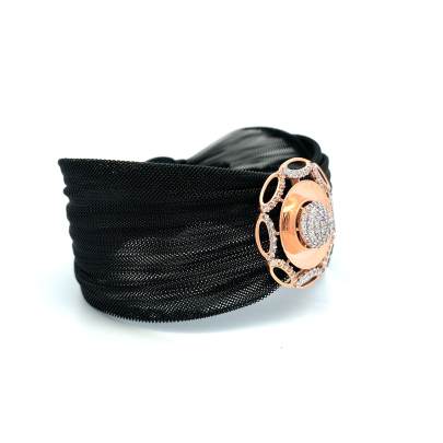 STERLING FLOWER DESIGNED LADIES BRACELET  Bracelet